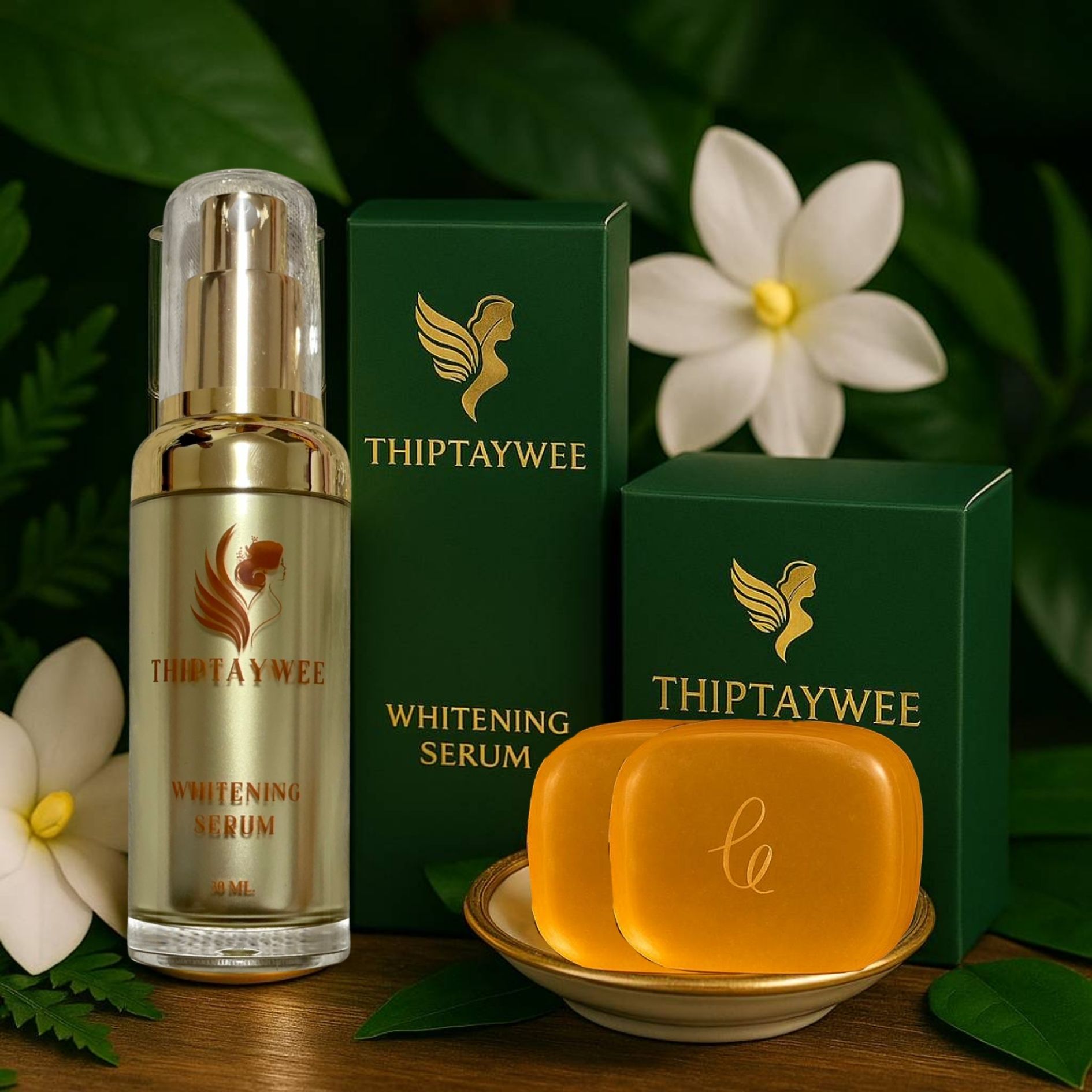 แพคคู่ สบู่ + เซรั่ม 3x3